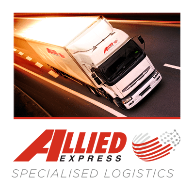 Allied Express Courie Services Australia Truck