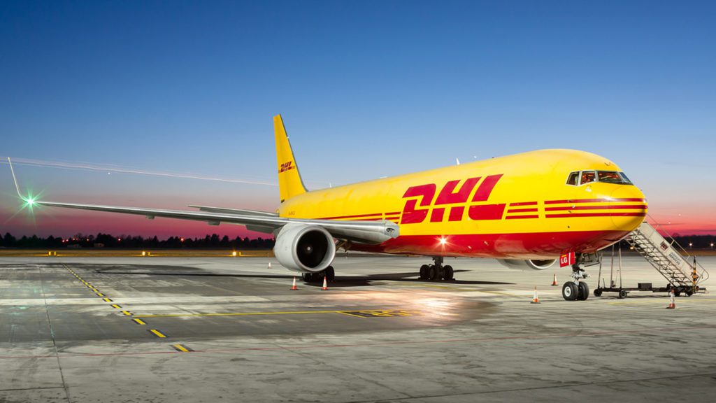 DHL freighter aircraft one world courier