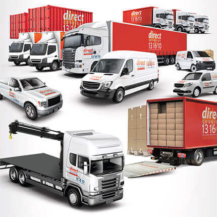 Direct Couriers Fleey Delivery Vehicles Australia