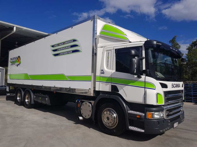 Phoenix Couriers Logistics Freight Services Truck