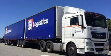 CTI regional freight line haul truck