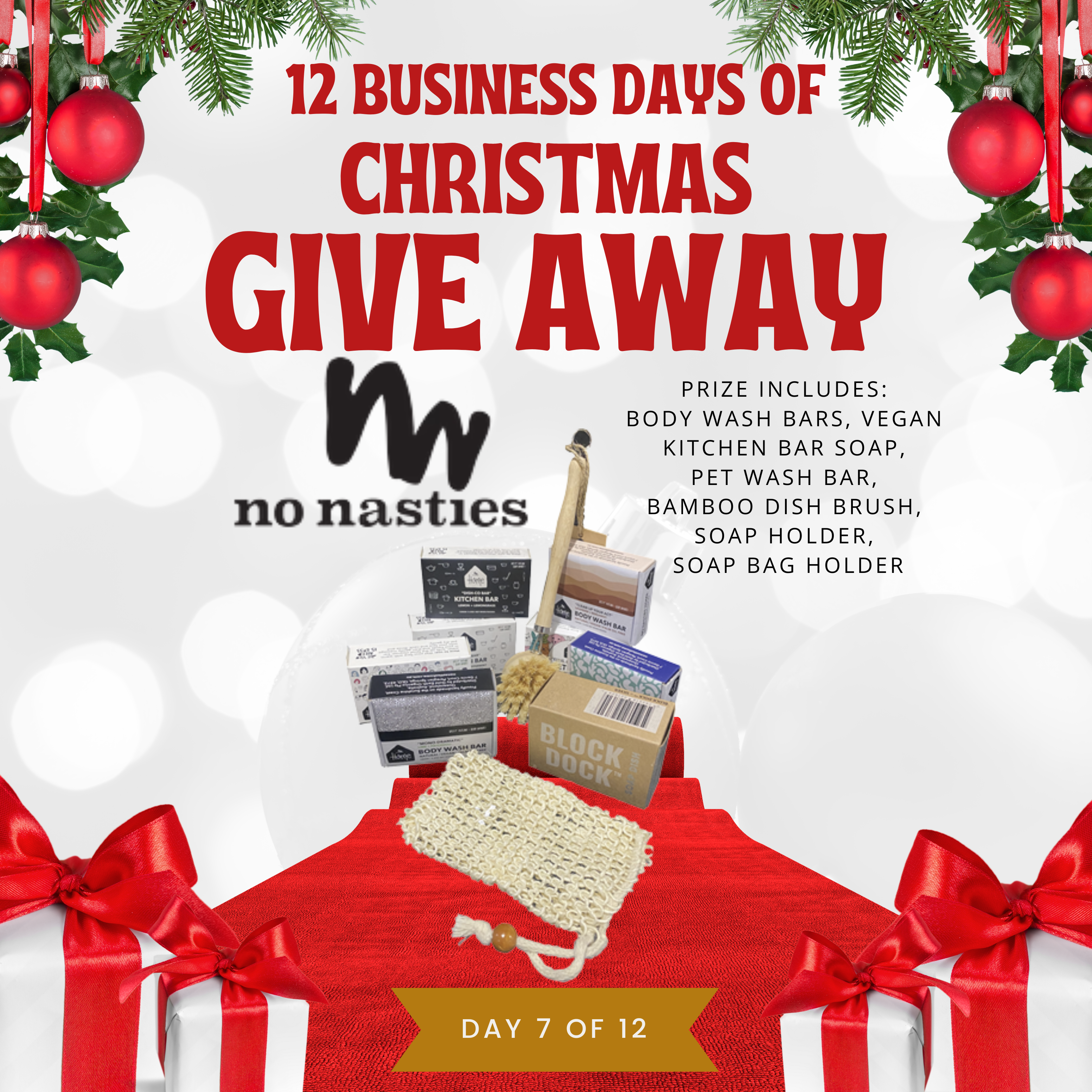 No Nasties christmas giveaway One World Courier